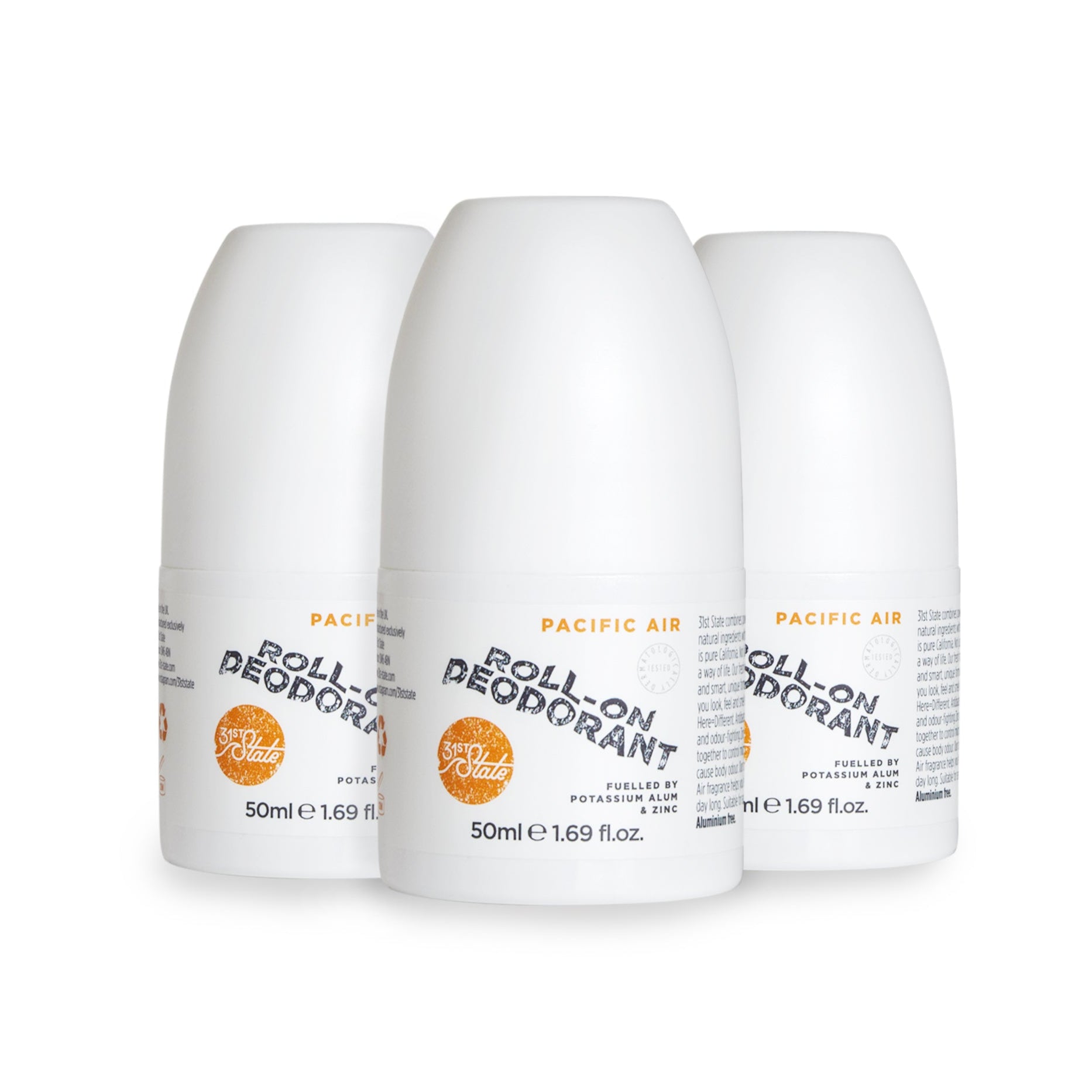 Roll-On Deodorant - Set of 3