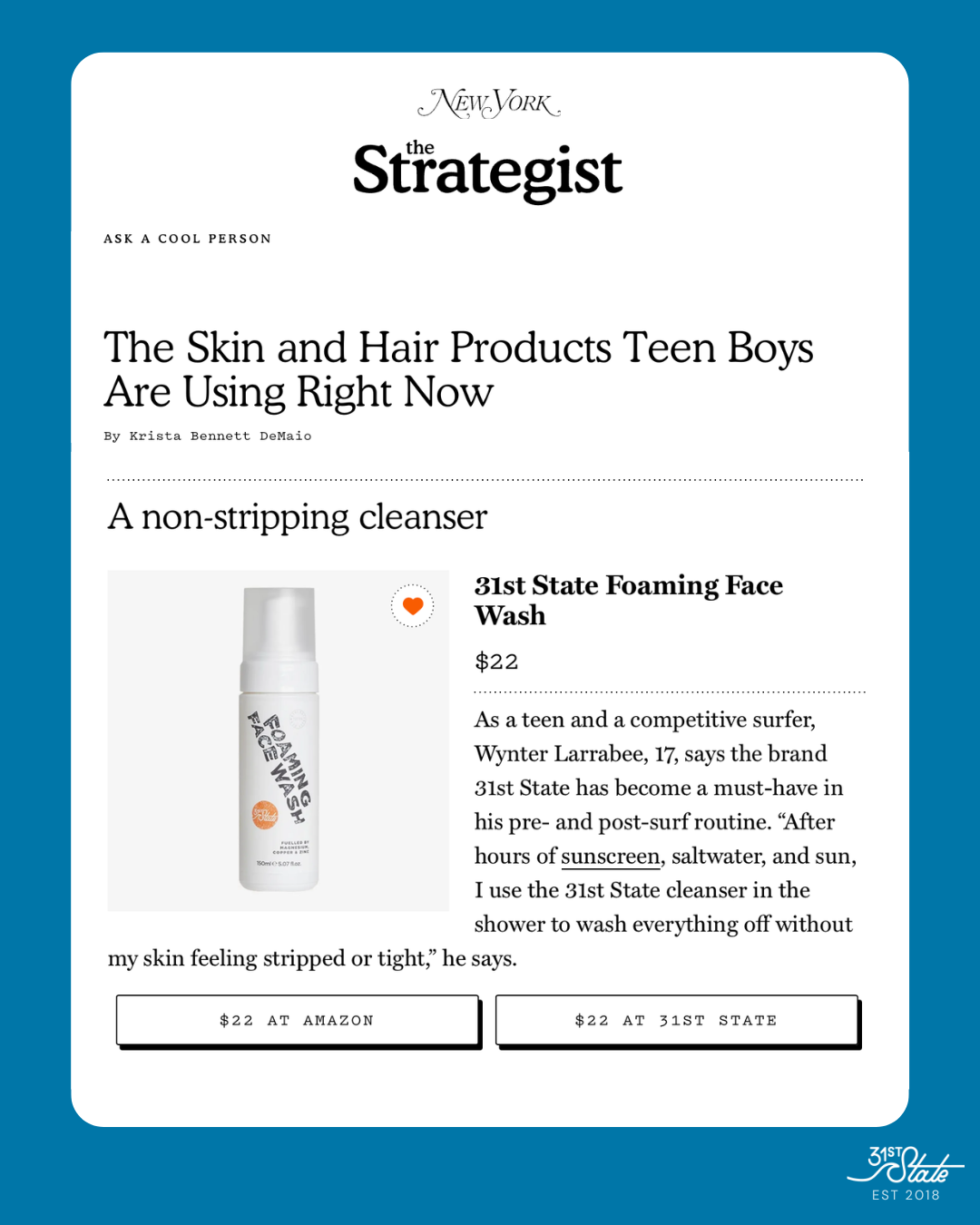 Foaming Face Wash