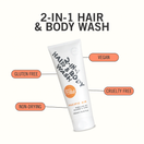 3 x 2-in-1 Hair & Body Wash